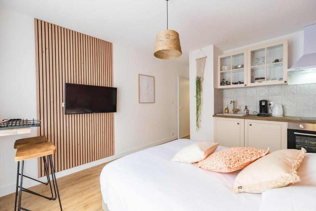 Charmant Studio Au Coeur De Saint-Brieuc Buitenkant foto